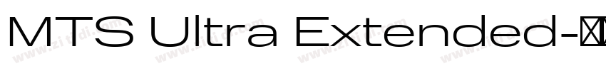MTS Ultra Extended字体转换